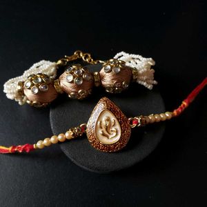 Elegant Rakhi Set Of 2