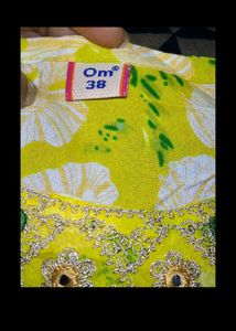 Embroidered anarkali kurti