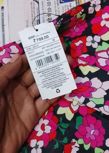 Multicolor Floral Ruffle Mini Dress | Layered Soft