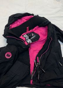 Superdry Black Hooded Jacket