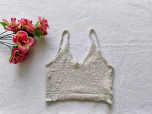 Shein : Cozy Knit Crop Top