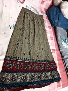 Bohemian Print Maxi Skirt
