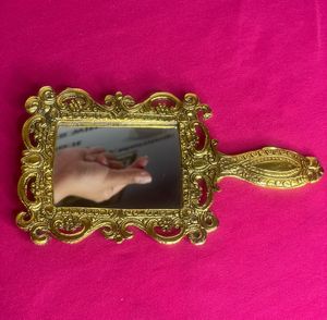 Vintage Queen Era Mirror