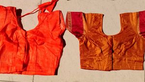 Set of 2 Readymade Sarees Blouses