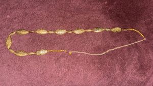 Vintage style Gold Waist chain