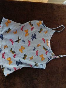 Avia Butterfly Print Tank Top
