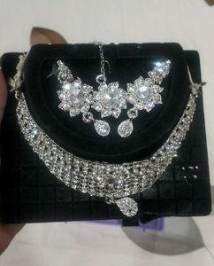 Sparkling Silver Jewellery Set ✨