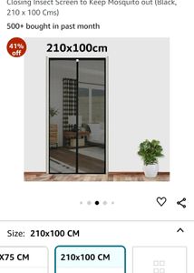 Magnetic Net Curtains