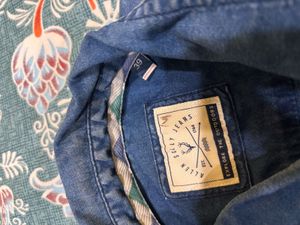 Men's Blue Denim Shirt
