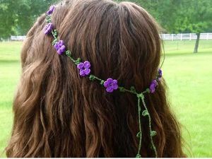 ✨Handmade Crochet Daisy Headband 🌸chose your favo