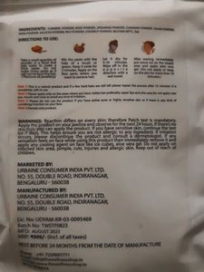 Turmeric Facial Wax