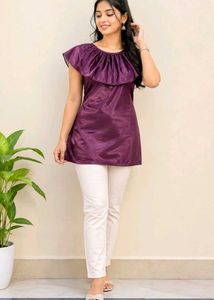 Elegant Mauve night suit