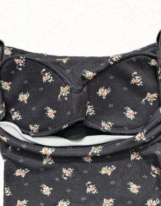 Floral Lace Trim Cami Top