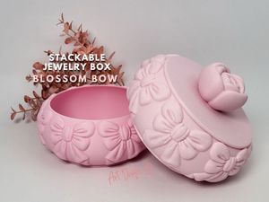 Stackable Blossom Bow Jewelry Box