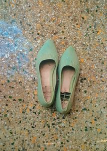 Mint/ Pastel Green Coloured Heel Bellies