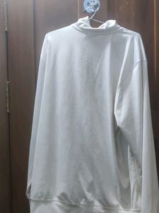 White Reebok Track Jacket