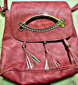 New Chic Faux Leather Crossbody Bag