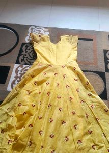 Yellow  Gown
