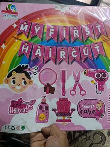 My First Hair Cut Banner