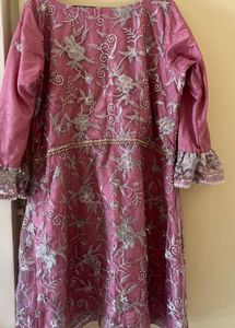 Elegant Embroidered Kurta Set