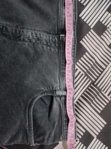 Men's Grey Washed Denim Jeans