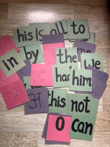 Sight Words Cards For Learning