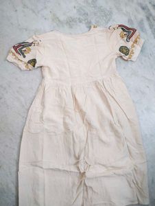 max beige colour dress