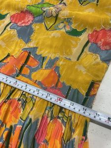 Floral Yellow Maxi Dress