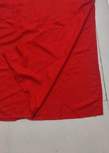 Red Kurta Pant Set