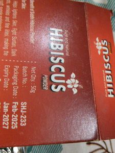 Pure &amp; Natural Hibiscus Powder