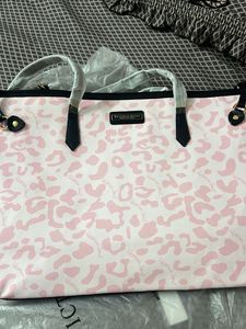 Victoria's Secret Pink Leopard Tote Bag