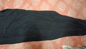 New Black Plazo Wide Leg Pants