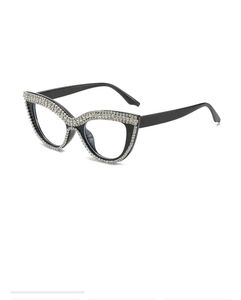 Sparkling Rhinestone Embellished Eyeglasses