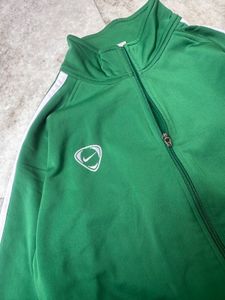 Y2K Nike Green Track Jacket