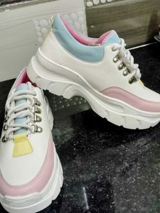 🎀Pastel Chunky Platform Sneakers Shoes❤