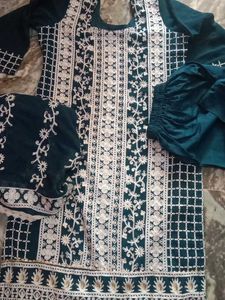 Embroidered 3-Piece Suit