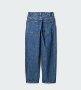 Uniqlo baggy blue jeans