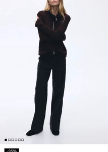 H&amp;M Black Wide Leg Jeans