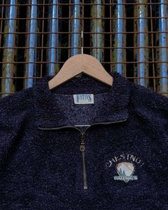 Vintage Chestnut Quarter Zip Fleece