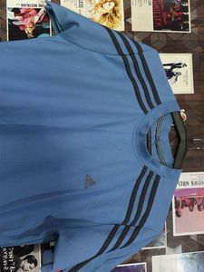 Adidas Men's Blue T-Shirt
