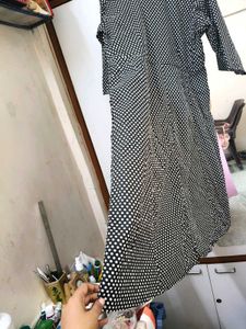New Black Pue Cotton Beautiful Kurta