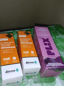 The Derma Co. Sunscreen & Plum Serum