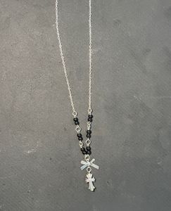 Silver Cross Pendant Necklace