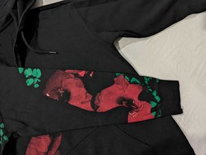 H&amp;M Floral Print Zip Hoodie