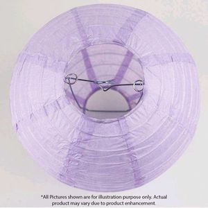 Round Hanging Ball - Purple Paper Lanterns