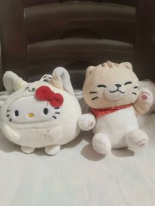 Cute Hello Kitty & Cat Plush Toys