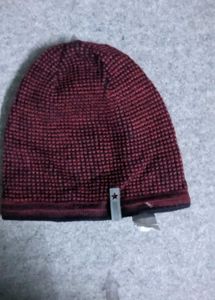 Maroon Knit Beanie