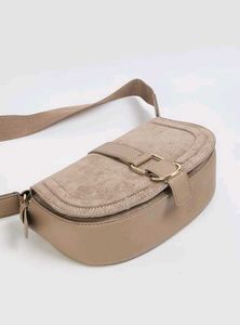 Stylish Suede Crossbody Bag