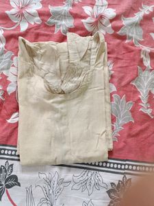 Cream Kurta For Women
