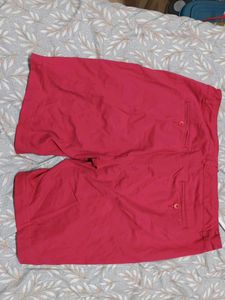 Red Bermuda Shorts